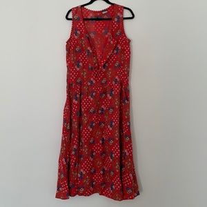 vintage cottage core summer dress